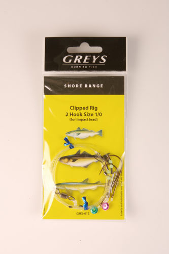 Greys Shore 2 Hook Clipped IMPACT LEAD